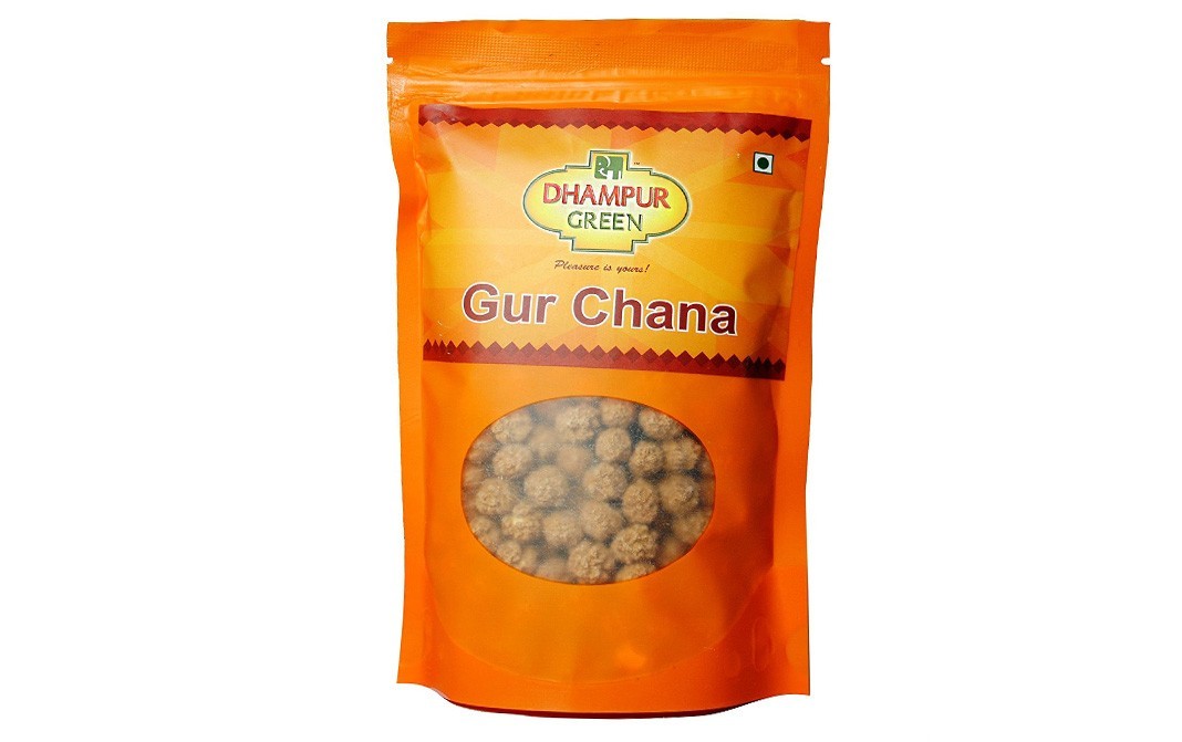 Dhampur Green Gur Chana    Pack  750 grams